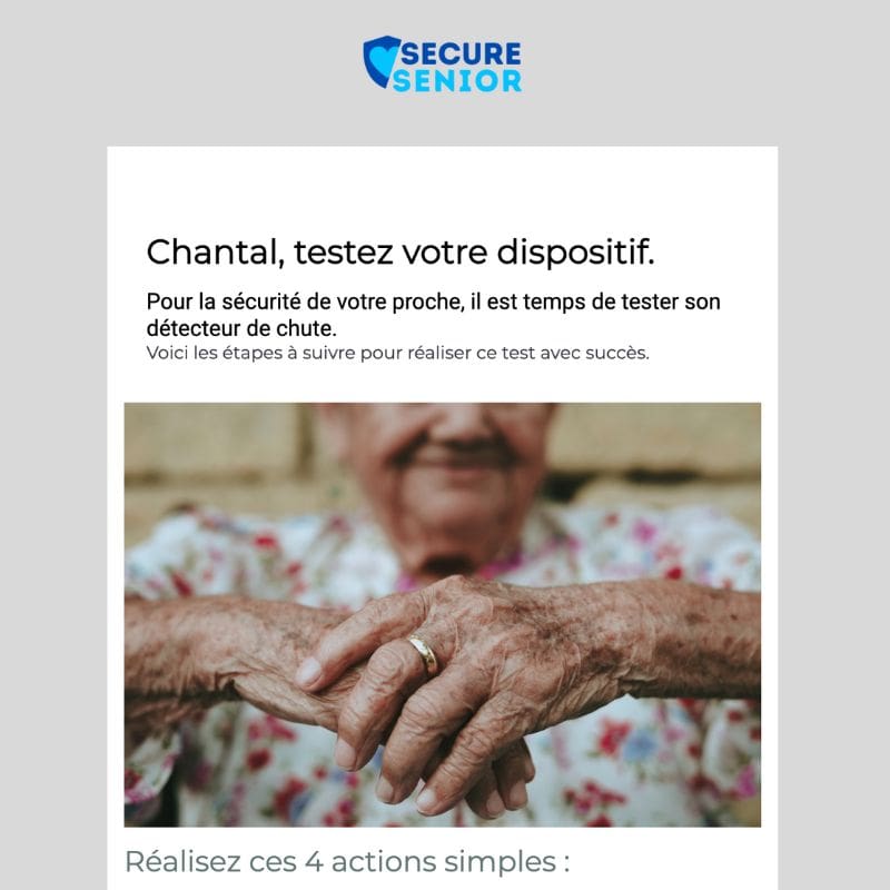 Alarme personne agée : Découvrez le sans abonnement - Secure Senior