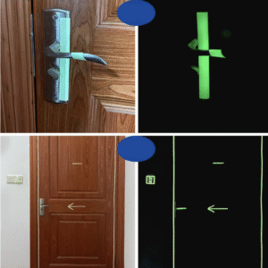 Bande lumineuse phosphorescente – Pour prévenir les chutes la nuit
